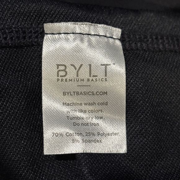 Bylt Men's Drop Cut Lux Shirt Short Sleeve Athletic Tee XL Blue Black Lot of 2 - Picture 6 of 11